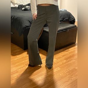 Wide leg dress pant